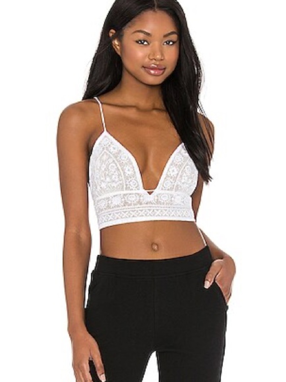 Free People Intimately Elcie Lace Bralette - Picture 2 of 5
